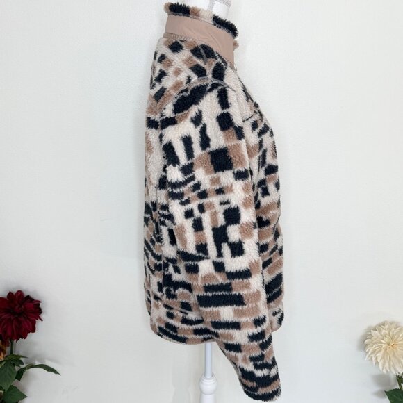 Patagonia Classic Retro X Deep Pile Fleece Jacket Full Zip Sz Large Gorp Core - Picture 2 of 5